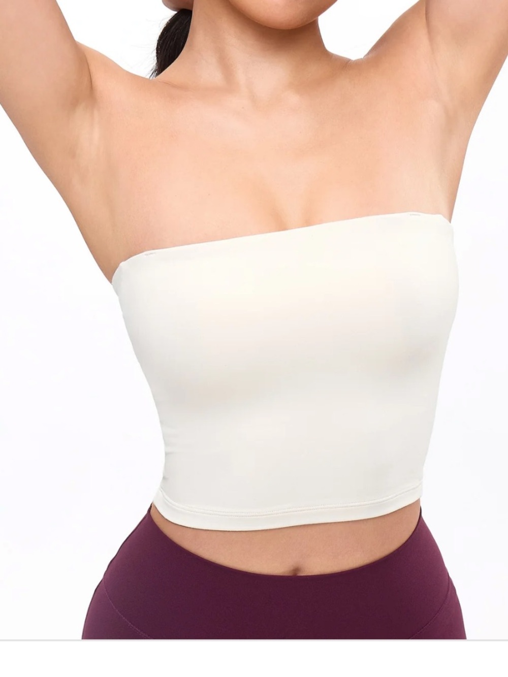 Buffbunny butter bandeau tube top